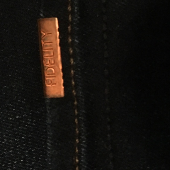 Fidelity Jean, SOLA mid-rise, ankle, chevy blue, size 26, NWOT - Picture 4 of 9